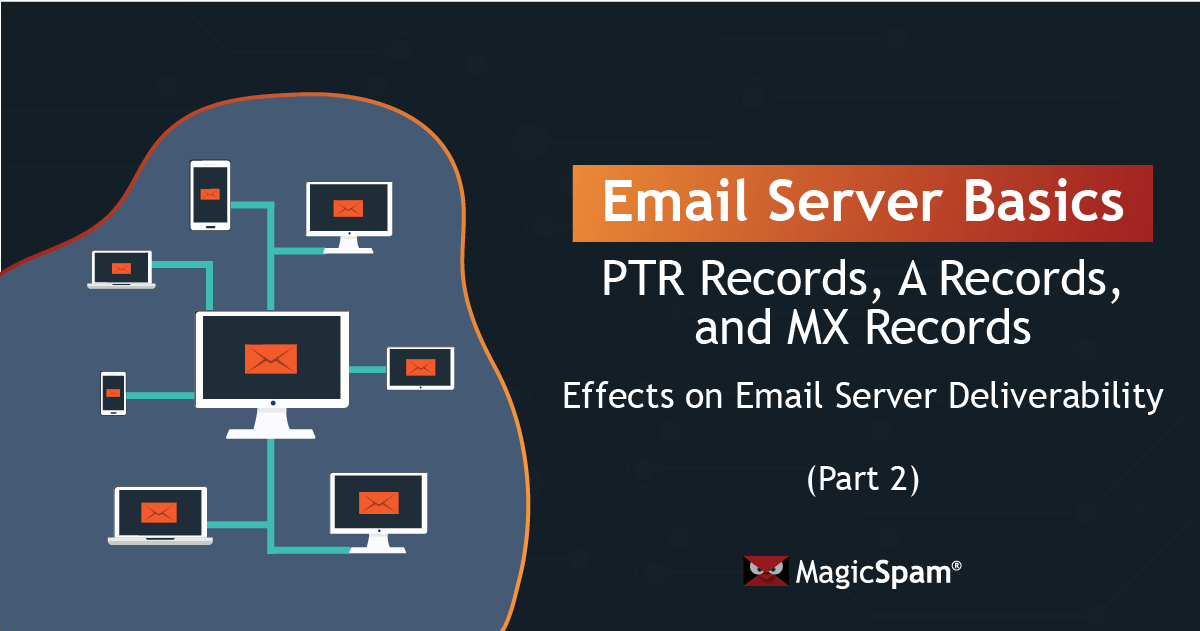 How PTR Records, A Records, and MX Records can Affect Email Server Deliverability