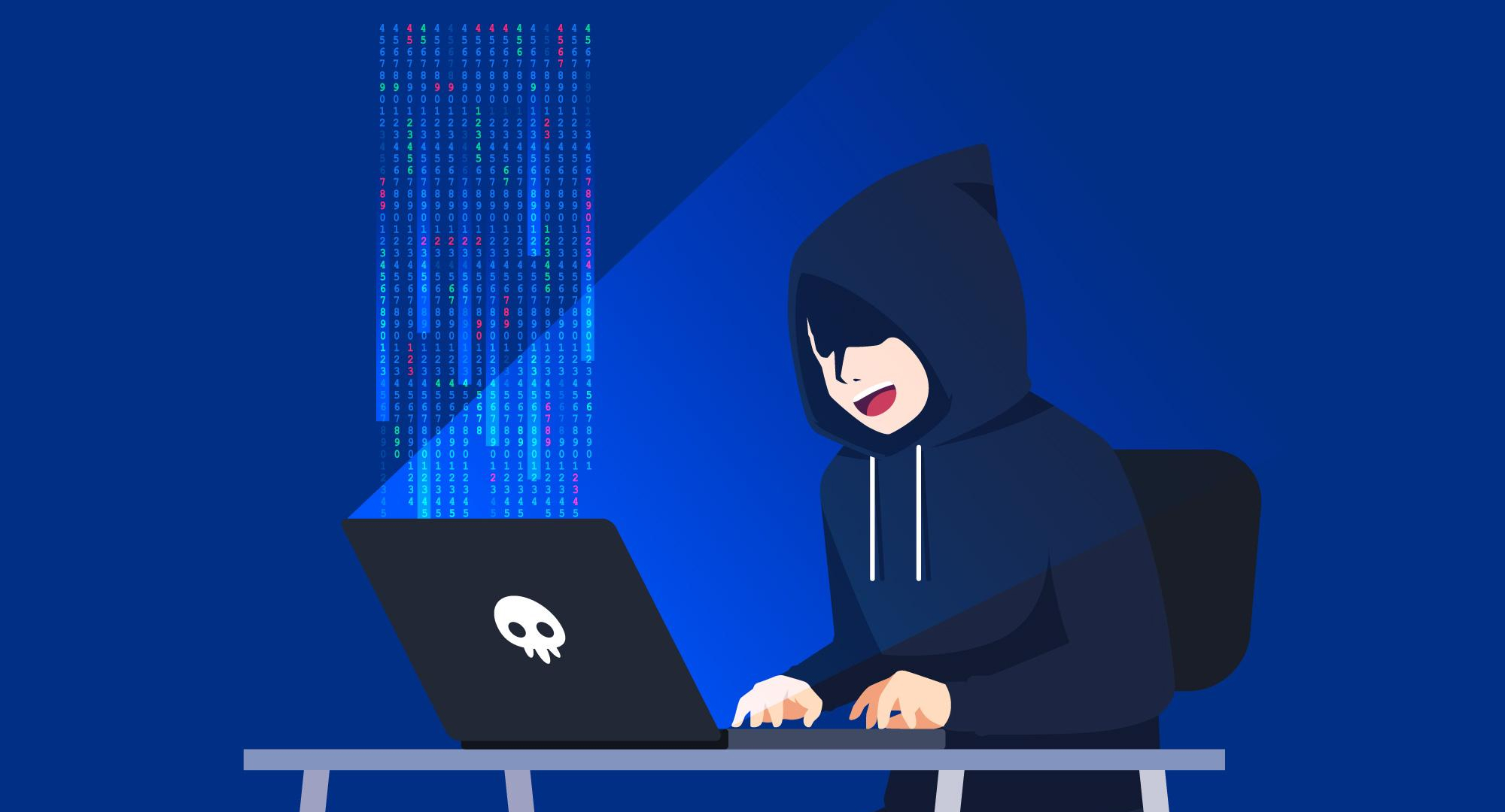 hacker acquiring data under ASN